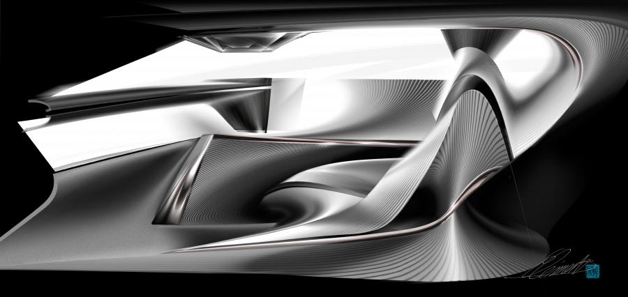 Эскиз DS Aero Sport Lounge Concept 2020 года  (фото 16 из 68)